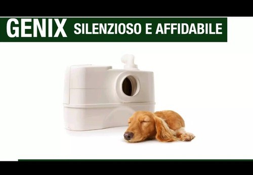 Trituratore bagno genix 110 - trituratore, wc