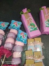 35 Spiedini Marshmallow caramelle Ariel Sirenetta Personalizzati Gluten Free