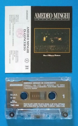 Amedeo minghi concerto - mc,