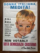 MANIFESTO,poster, 1972,VOTA