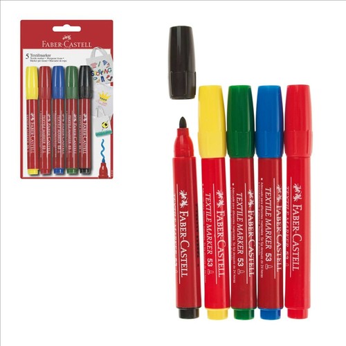 Pennarelli per tessuto faber - 5,