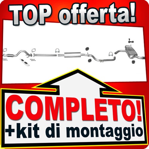 Scarico completo per golf 6 - per, vw