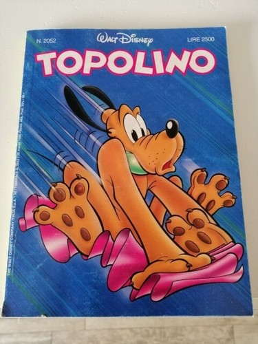 Fumetto topolino 2052 - topolino, walt