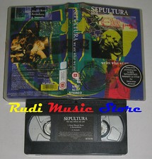 VHS SEPULTURA We are what we are 1997 ROADRUNNER RRV 0991-3  no cd mc dvd(VM5)
