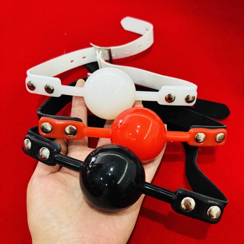 Bavaglio palla silicone fetish