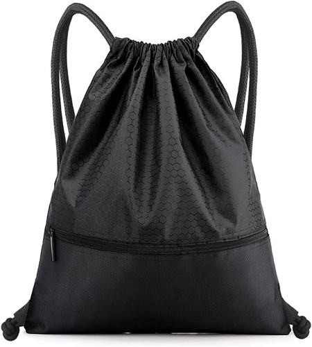 Borsa zaino con - con, coulisse