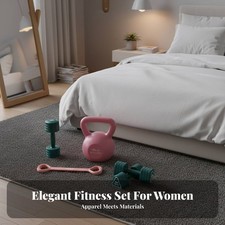 Set manubri kettlebell - manubri, e