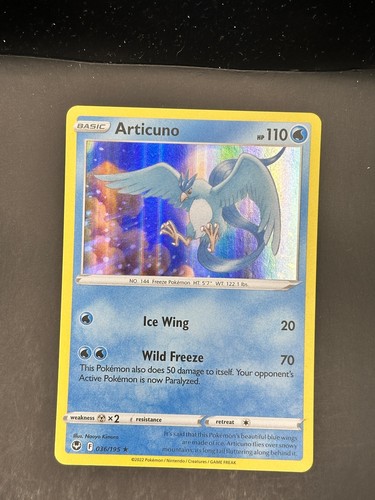 Articuno 036 195 holo - holo, raro