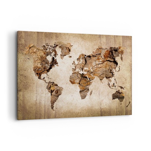 Quadro tela 120x80cm mappa - quadro,