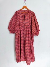 Abito midi oversize rosso