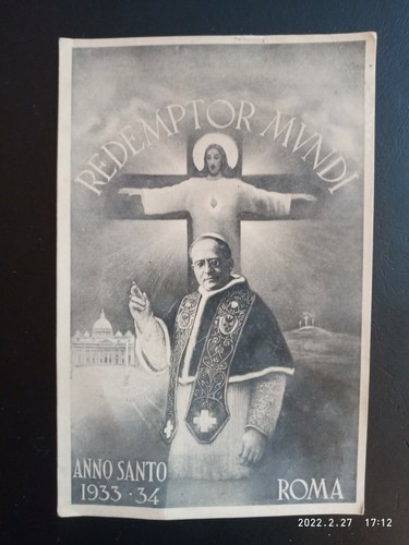 Cartolina anno santo - cartolina,