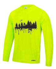 Top/maglia/traspirante mountain bike manica lunga vestibilità ampia - top performance