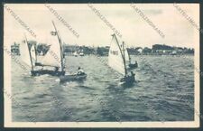 Rimini Riccione Barca Regata cartolina ZT3132