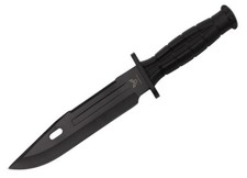 Coltello A Lama Fissa con Fodero Da Caccia Pesca Campeggio Trekking e Outdoor