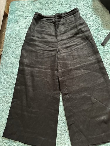 Pantalone zara donna puro lino - pantalone,