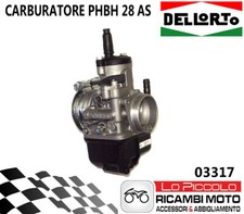 03317 CARBURATORE DELL'ORTO PHBH 28 AS PER MOTO 125-300cc  2-4 Tempi