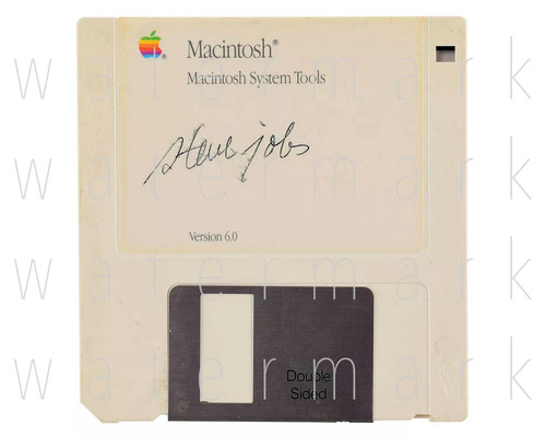 Steve jobs floppy disc - jobs, apple
