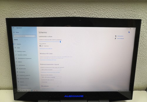 Display alienware m17x - display,