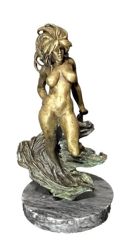 Statua bronzo vintage - statua,