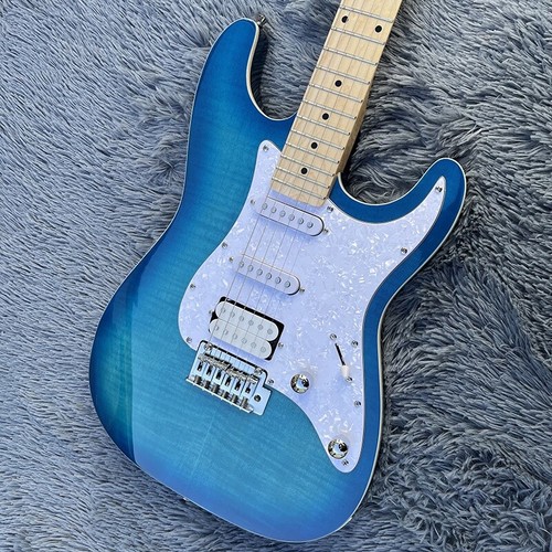 Tom anderson flame maple blue - tom,