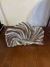 CENTROTAVOLA VINTAGE DESIGN CRISTALLO 32Cm MODERNARIATO VASO CIOTOLA 