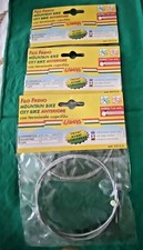 3 FILO FRENO ANTERIORI TESTA CILINDRICA PER BICI MOUNTAIN BIKE E CITY BIKE