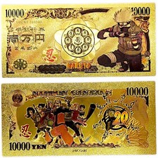 Banconota PVC oro da