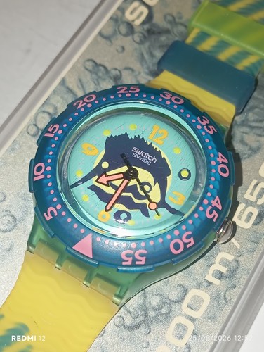 Swatch scuba 1993 swordfish - scuba,