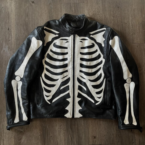 Giubbotto pelle uomo - , moto