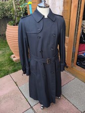 Burberry doppiopetto blu navy
