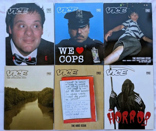 Vice magazine lot issues - magazine,