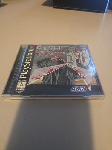 Clock tower ps1 playstation 1 - clock,