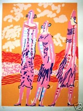 Antonio Vangelli  serigrafia cm.50x70