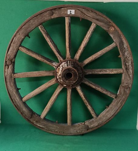 Antica ruota carro carretto - ruota,