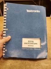 Oscilloscopio originale Tektronix 2215 manuale istruzioni servizio P/N 070-3826-00