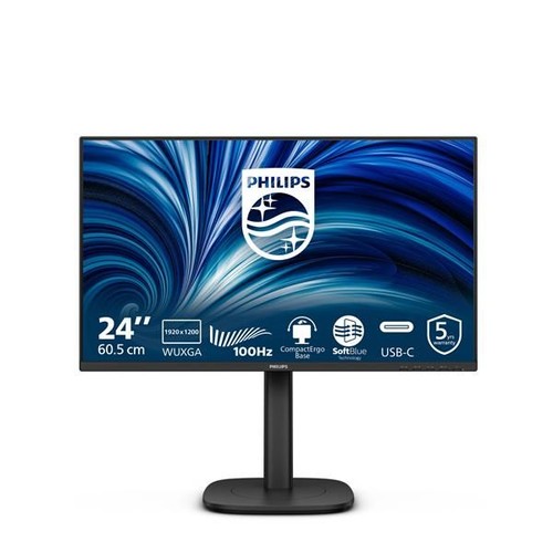 Monitor philips led 10 - led, 24"16:10