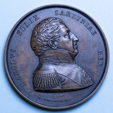 CARLO FELICE MEDAGLIA 1831