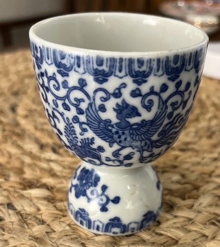 Blue white phoenix - &,