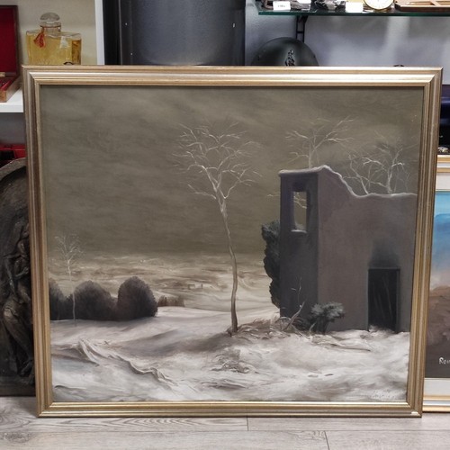 Quadro olio tela silvano - olio,