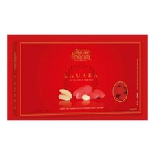 Maxtris | confetti italiani di mandorla 1 kg | dolce sposa gold rosso laurea  MA
