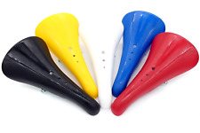 Sedile Bmx, Old School, Plastica, Velo, Autentico e Nuovo, Nero, Bianco, Rosso e Blu