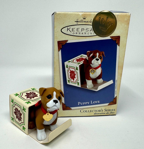 Hallmark 2003 boxer puppy - puppy, love