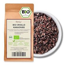 (49,80 EUR/kg) 500 g di cacao BIO, pennini di cacao crudi, rottura di cacao Criollo cacao
