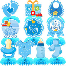 Decorazioni Baby Shower Blu -