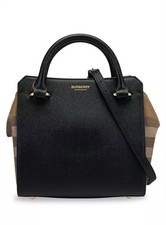 Borsa Burberry SM BANWELL 8084023 1 bag pelle colore: black nero