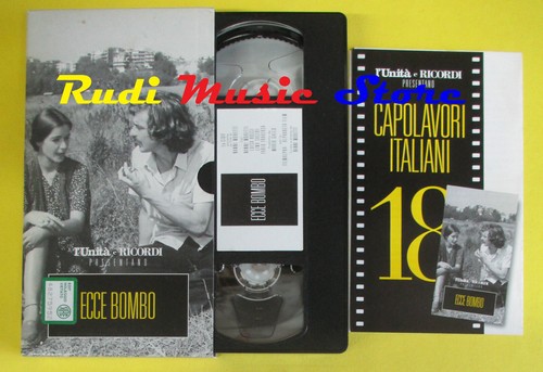 Vhs film cartonata ecce - ecce, bombo