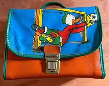 CESTINO ASILO VINTAGE WALT DISNEY Paperino Portiere CANESTRELLO '70 Panierino
