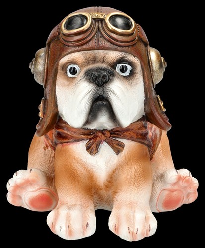 Figurine del cane bulldog - del,