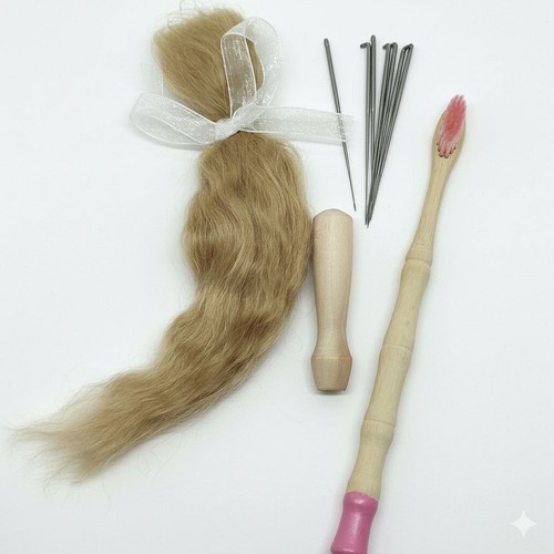 Set mohair rubio - de, para