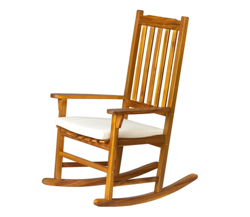 Sedia dondolo legno - a, in